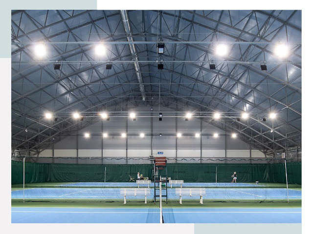 Строительство теннисных кортов в Лысьва от 615 руб.