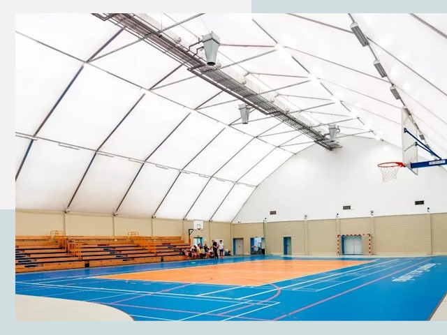 Строительство спортивных залов в Лысьве