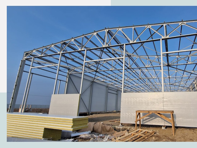 Утепленные ангары в Лысьва от 615 руб. за м²