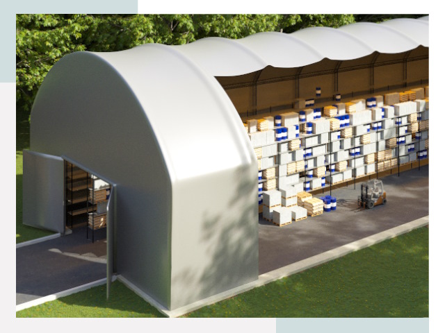 Тентовые ангары в Лысьве