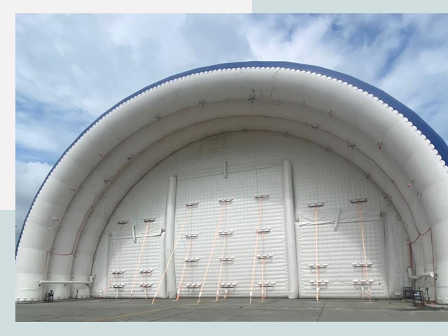 Пневмокаркасные ангары от СтальСтрой-Лсь по цене от 615 руб.