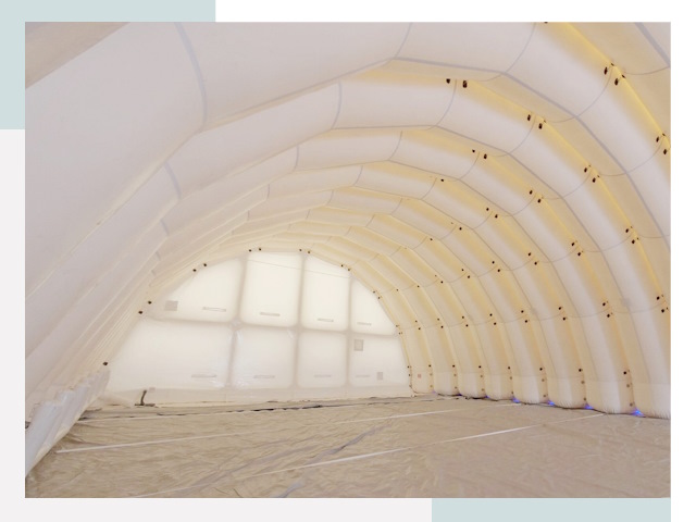 Пневмокаркасные ангары в Лысьве