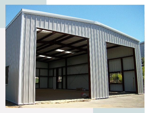 Легковозводимые ангары в Лысьве