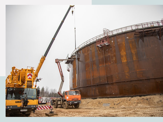 Монтаж резервуаров в Лысьве от 615 руб. за м³