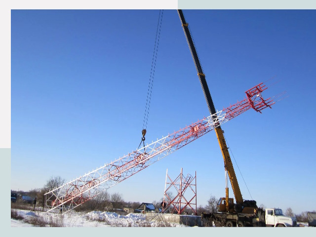 Строительство башен связи в Лысьве от 615 руб.