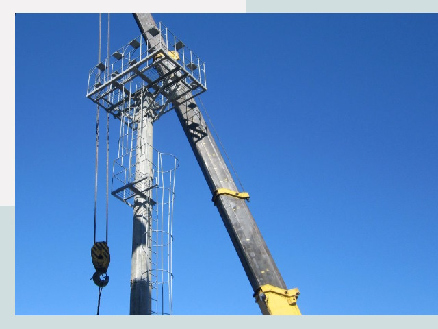 Монтаж осветительных мачт в Лысьва от 615 руб.