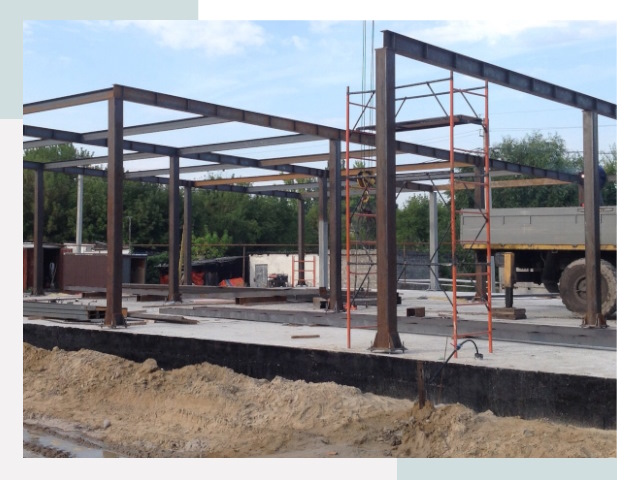 Фундамент для ангаров в Лысьве