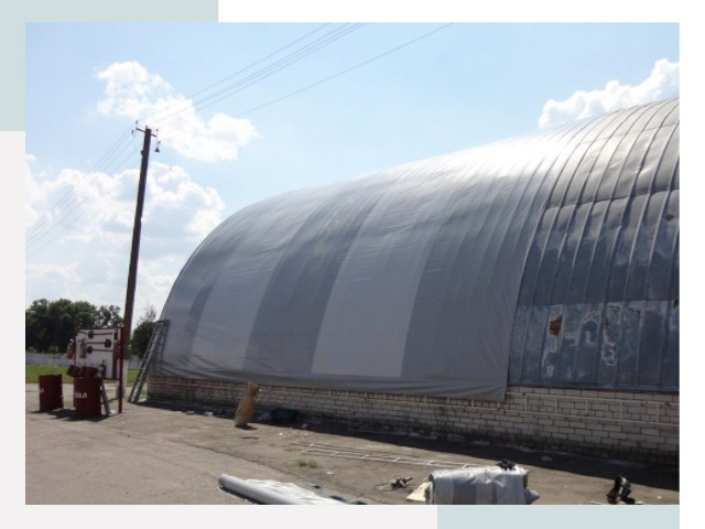 Ремонт ангаров в Лысьве