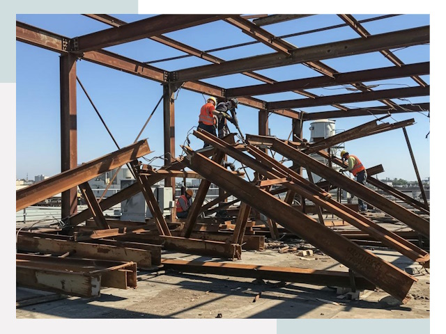 Демонтаж металлоконструкций в Лысьве от 615 руб.