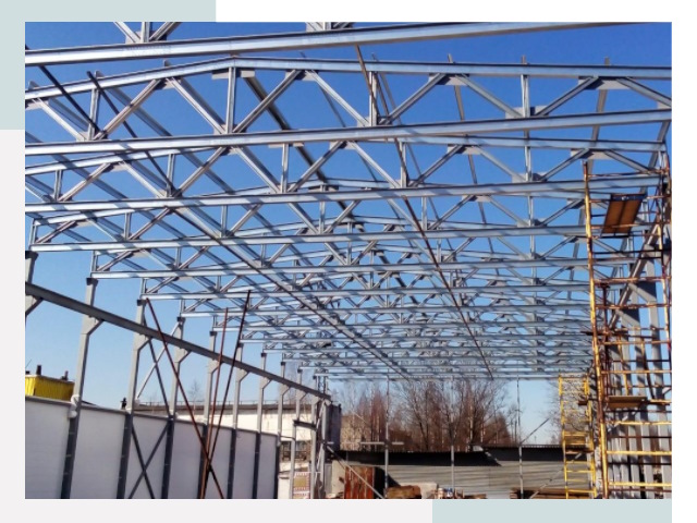 Металлокаркасы для складов в Лысьве