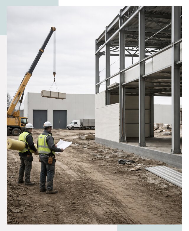 Строительство холодильных складов в Лысьве от 46157 р. - СтальСтрой-Лсь