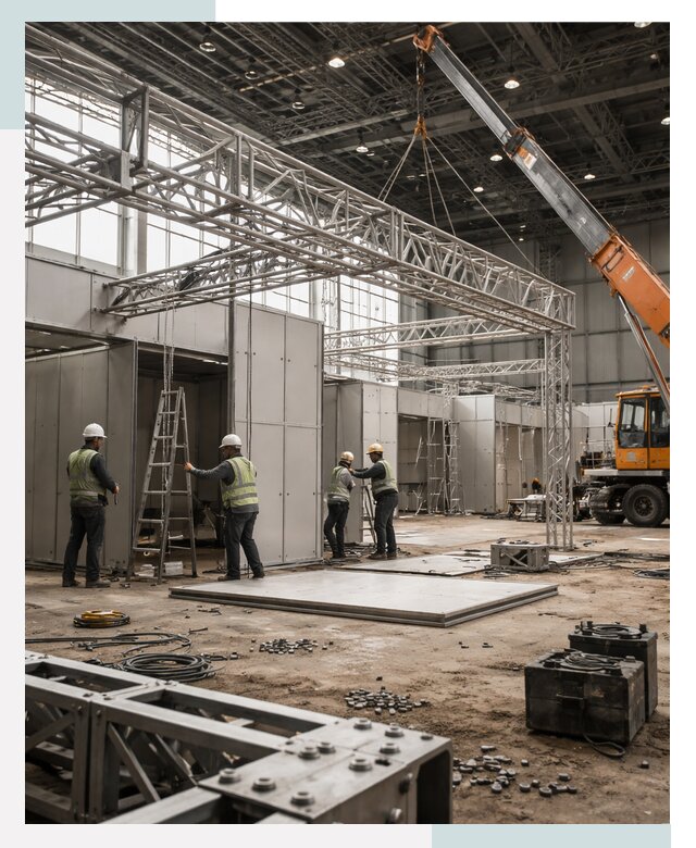 Строительство выставочных павильонов в Лысьве от 35900 р.| СтальСтрой-Лсь