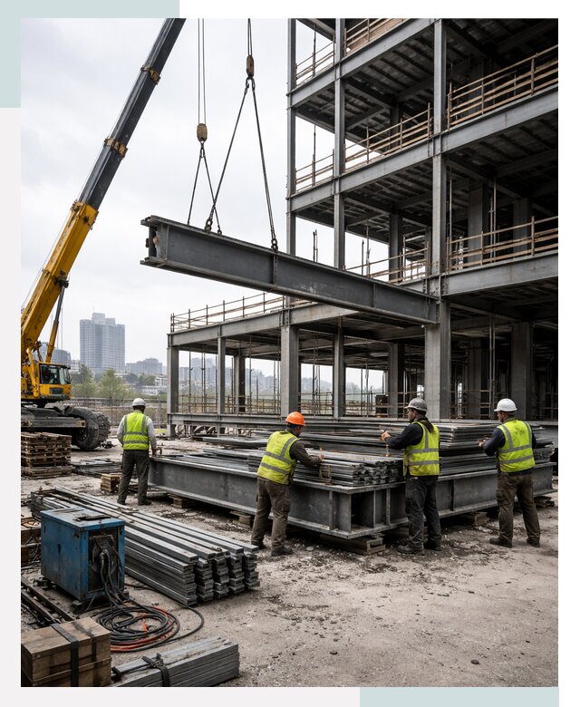 Строительство торгово-офисных зданий в Лысьве от 46157 р.| СтальСтрой-Лсь